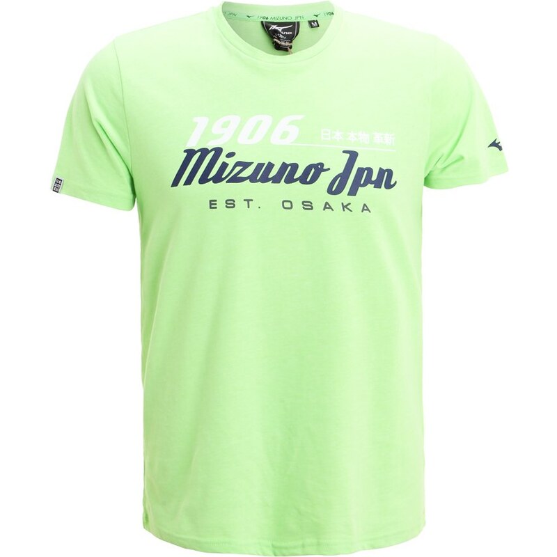 Mizuno HERITAGE Tshirt imprimé green gecko