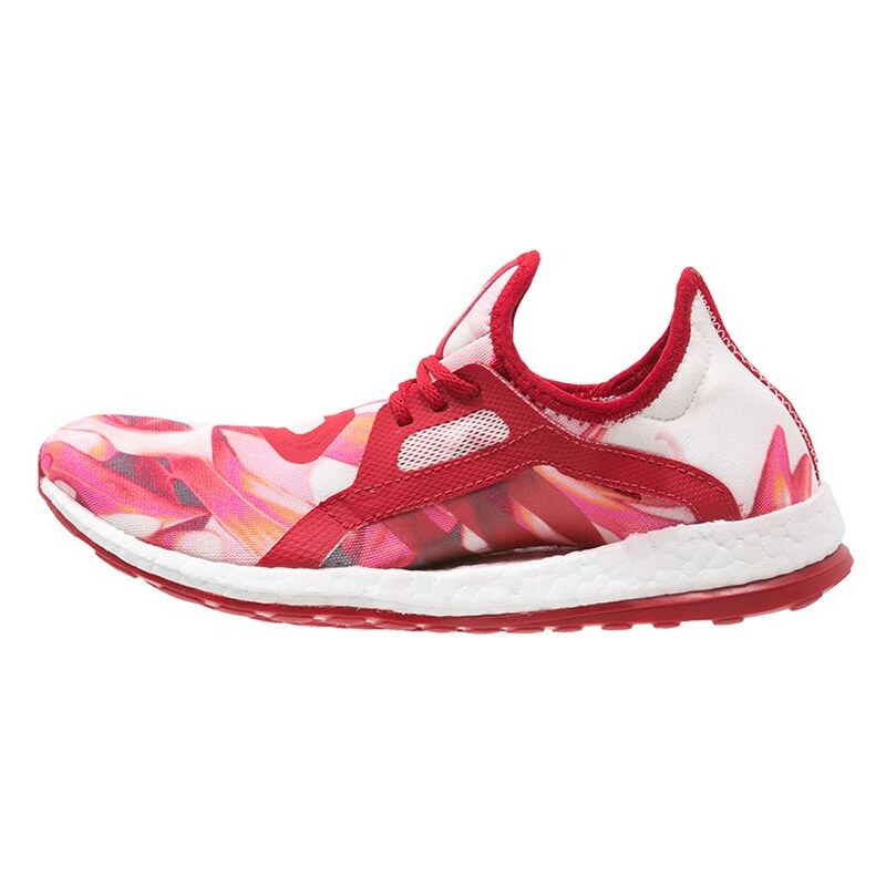 adidas Performance PUREBOOST X Chaussures de running neutres power red/pink