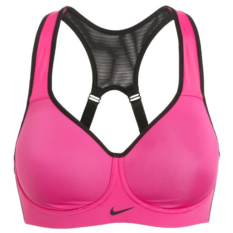 Nike Performance RIVAL Soutiengorge de sport vivid pink/black
