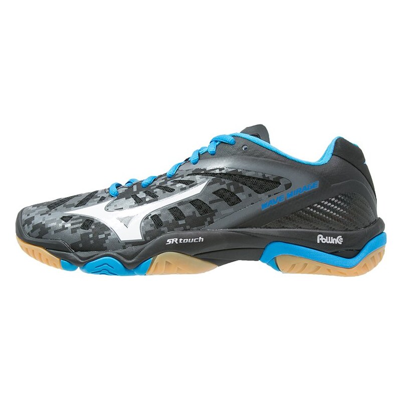 Mizuno WAVE MIRAGE Chaussures de handball black/diva blue