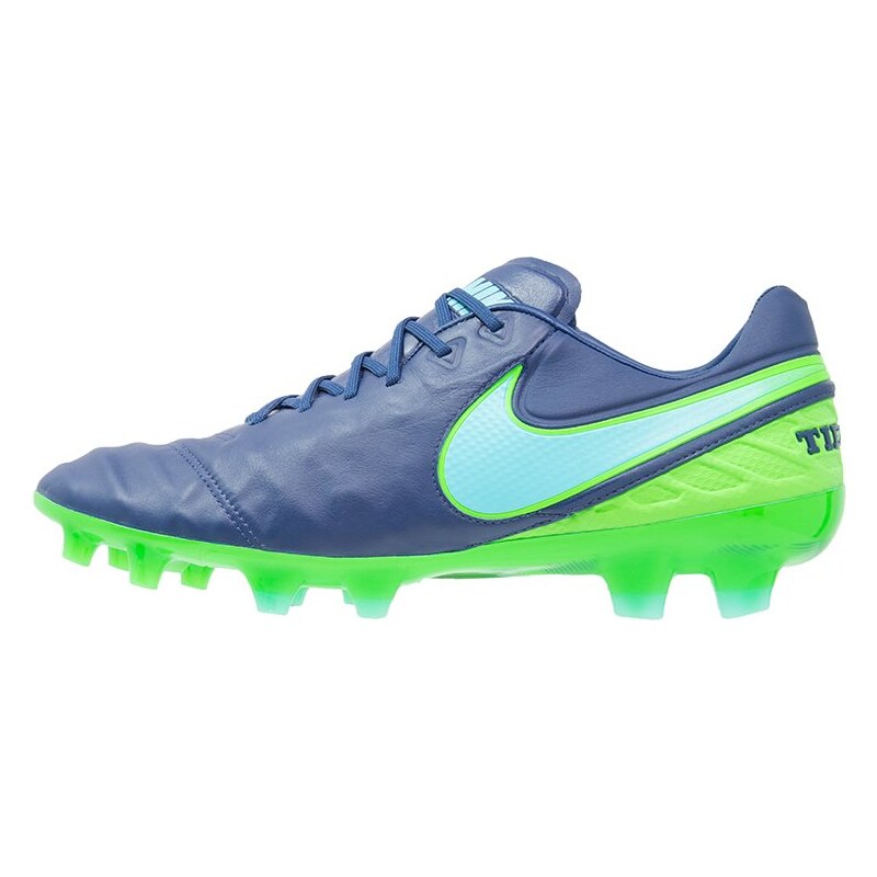 Nike Performance TIEMPO LEGEND VI FG Chaussures de foot à crampons coastal blue/polarized blue/rage green