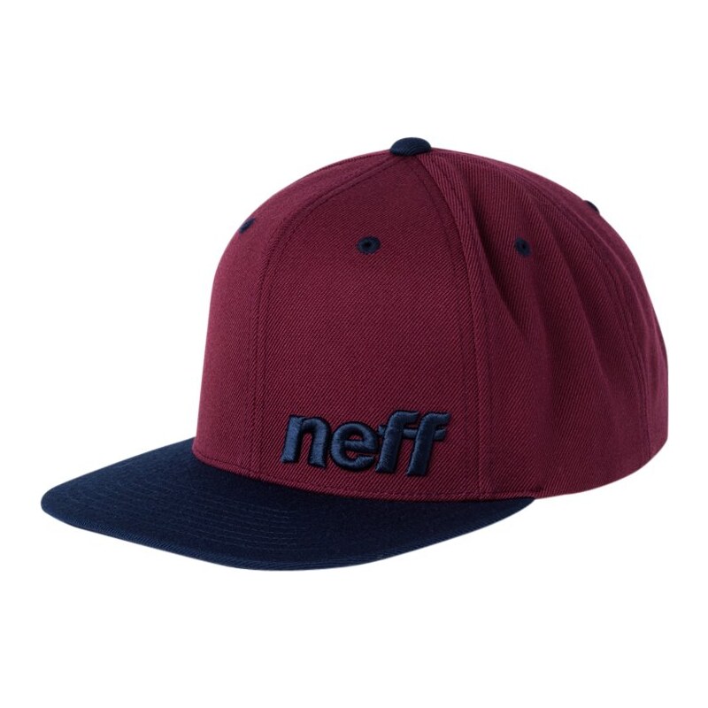 Neff DAILY Casquette maroon/navy