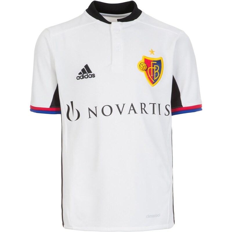 adidas Performance FC BASEL AWAY 2016/2017 Article de supporter white/black