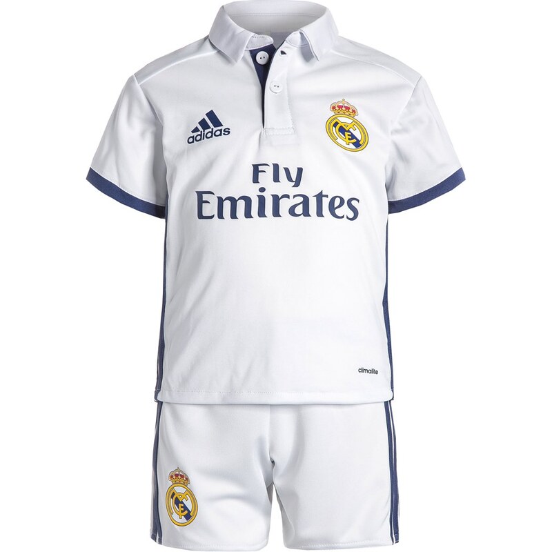 adidas Performance REAL MADRID SET Article de supporter crystal white/ raw purple