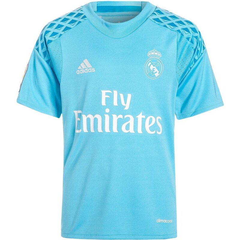 adidas Performance REAL MADRID Article de supporter bright cyan/crystal white
