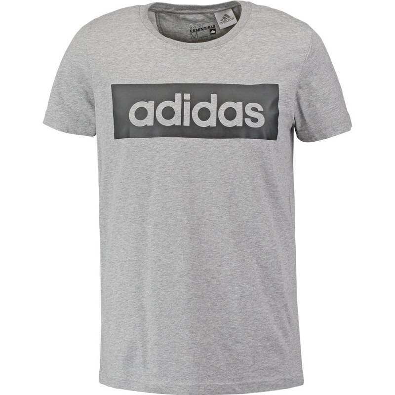 adidas Performance LIN Tshirt de sport core heather