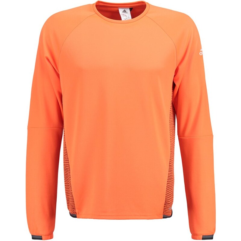 adidas Performance Tshirt de sport solar orange/maroon