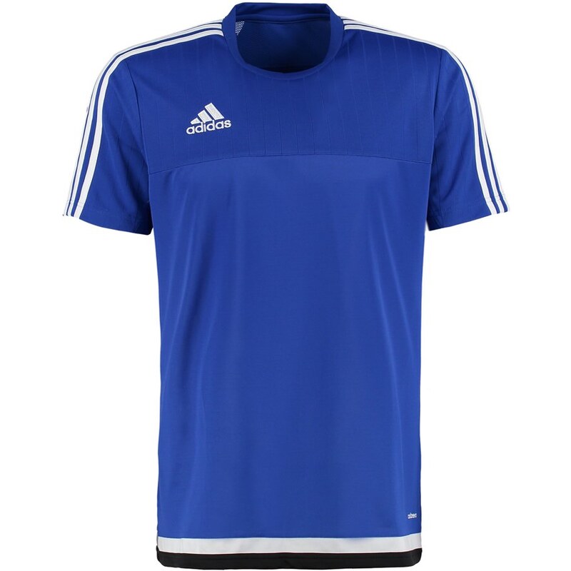 adidas Performance TIRO15 Tshirt de sport bold blue/white/black
