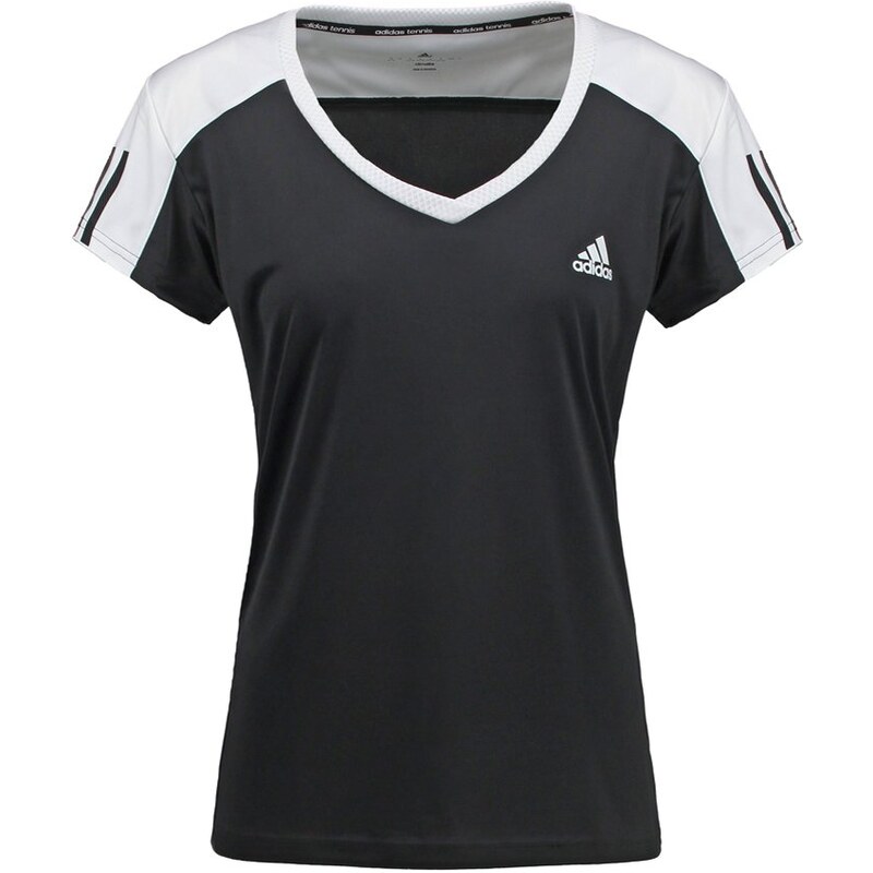 adidas Performance Tshirt de sport black/white