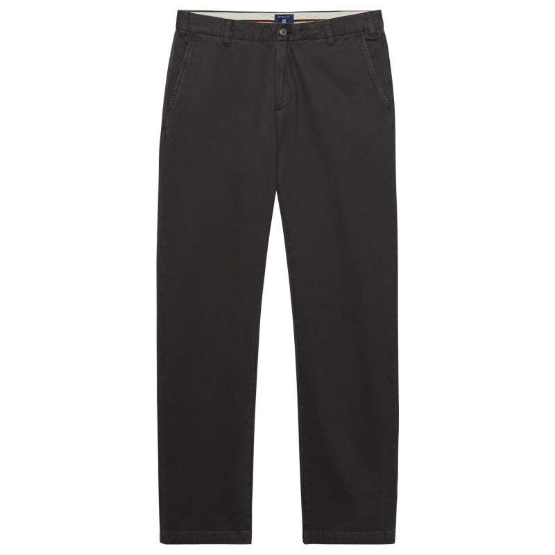 GANT Pantalon Chino Regular Ultra-confortable - Dark Graphite