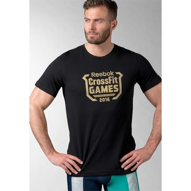 Reebok CROSSFIT GAMES Tshirt imprimé black