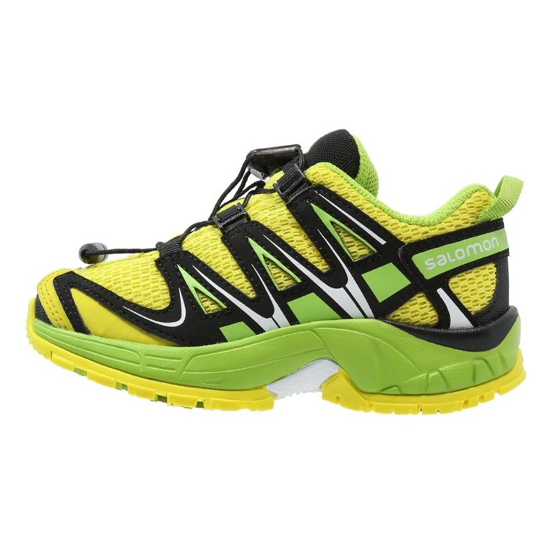 Salomon XA PRO 3D Chaussures de randonnée corona yellow/granny green/black