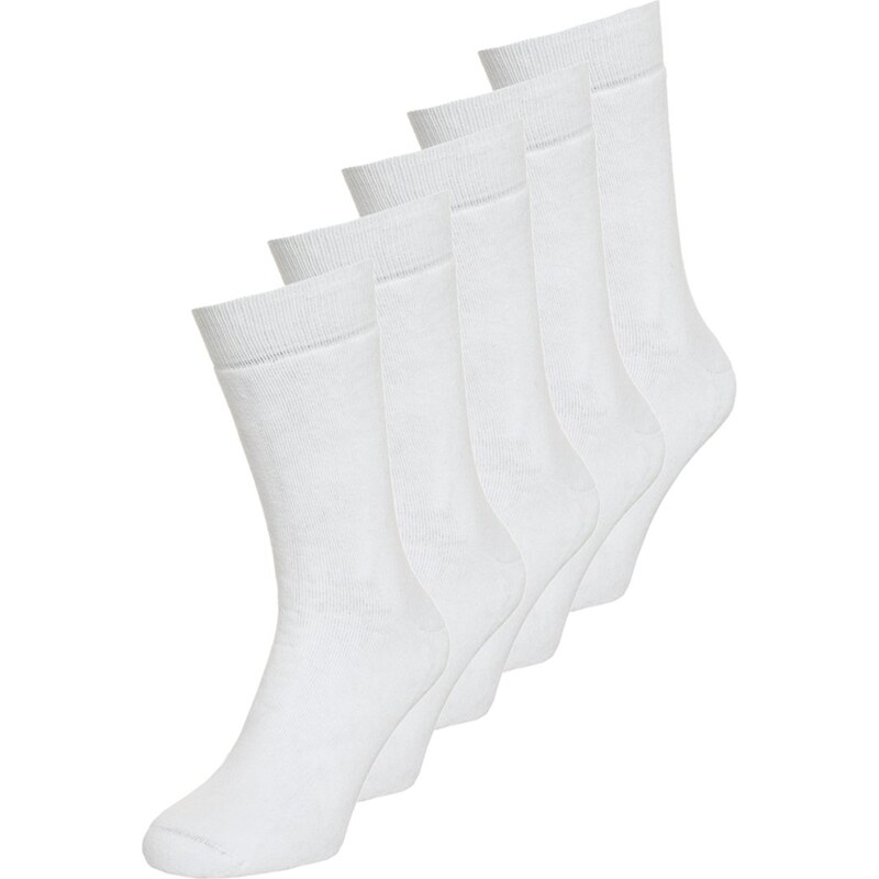 Zalando Essentials 5 PACK Chaussettes de sport white