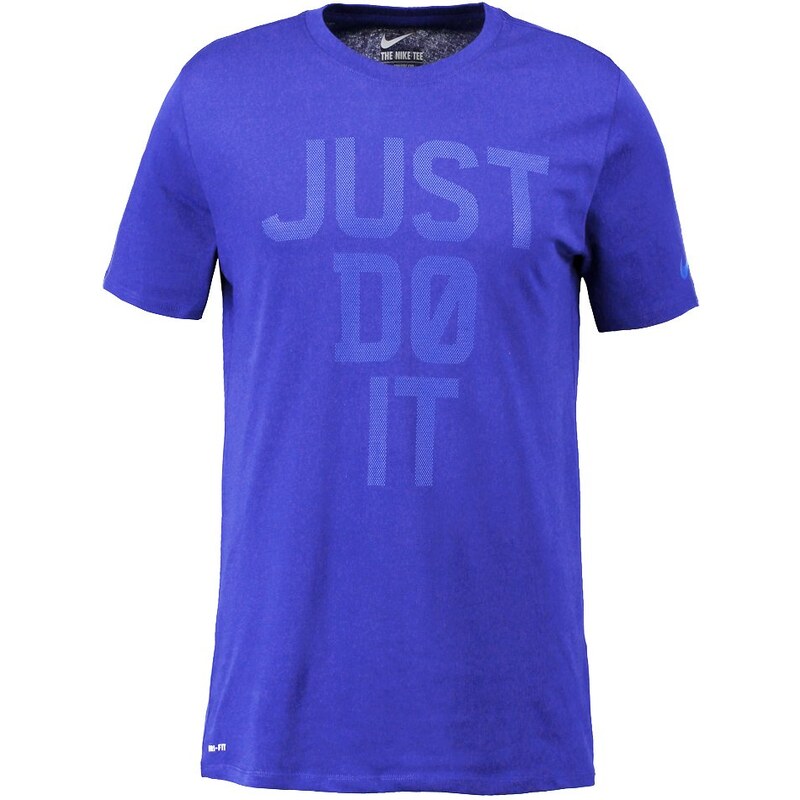 Nike Performance JUST DO IT Tshirt imprimé deep royal blue/game royal