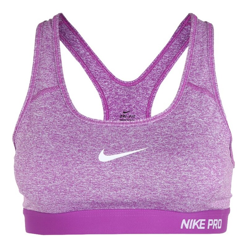 Nike Performance PRO CLASSIC Soutiengorge de sport violett/weiß