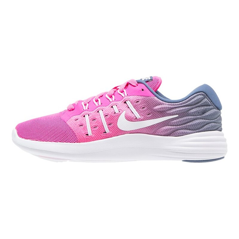 Nike Performance LUNARSTELOS Chaussures de running neutres pink blast/white/ocean fog