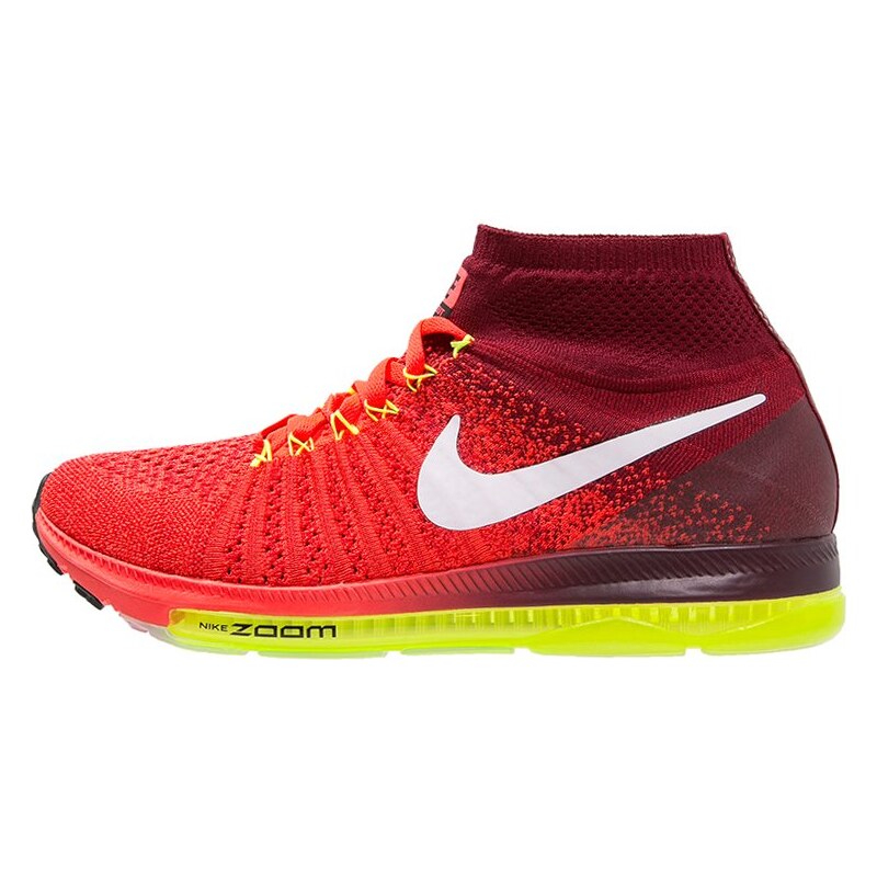 Nike Performance ZOOM ALL OUT FLYKNIT Chaussures de running neutres bright crimson/white/team red/volt