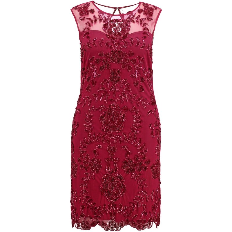 Frock and Frill Curve SAMANTHA Robe de soirée berry red