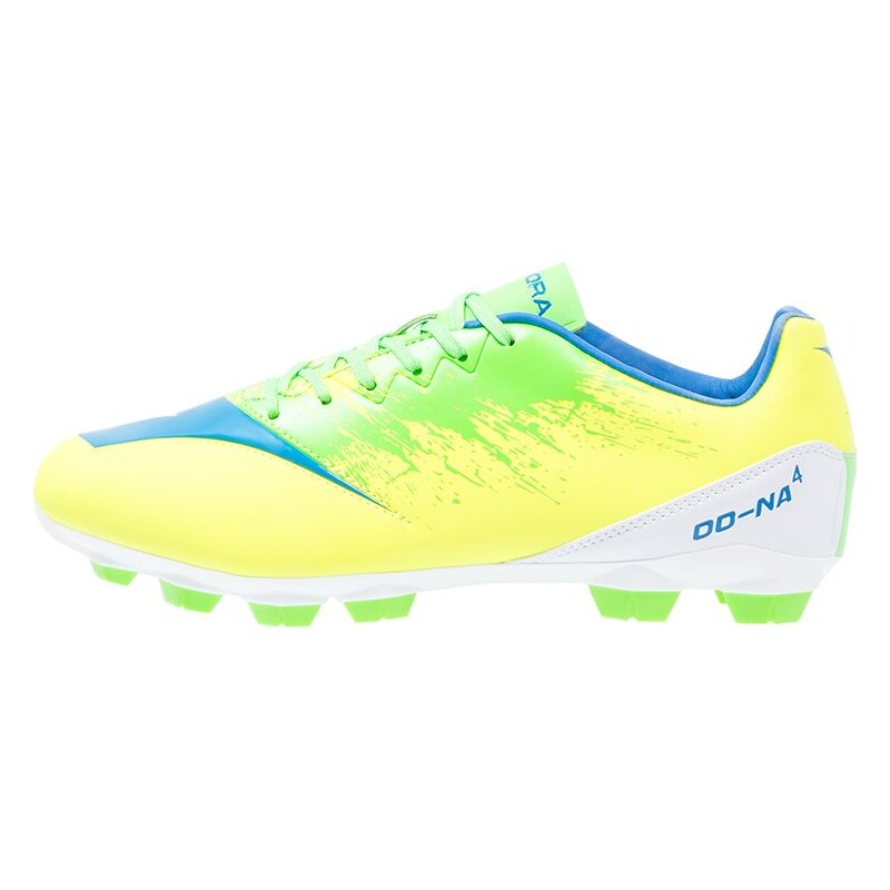 Diadora DDNA4 R LPU Chaussures de foot à crampons yellow fluo/green fluo