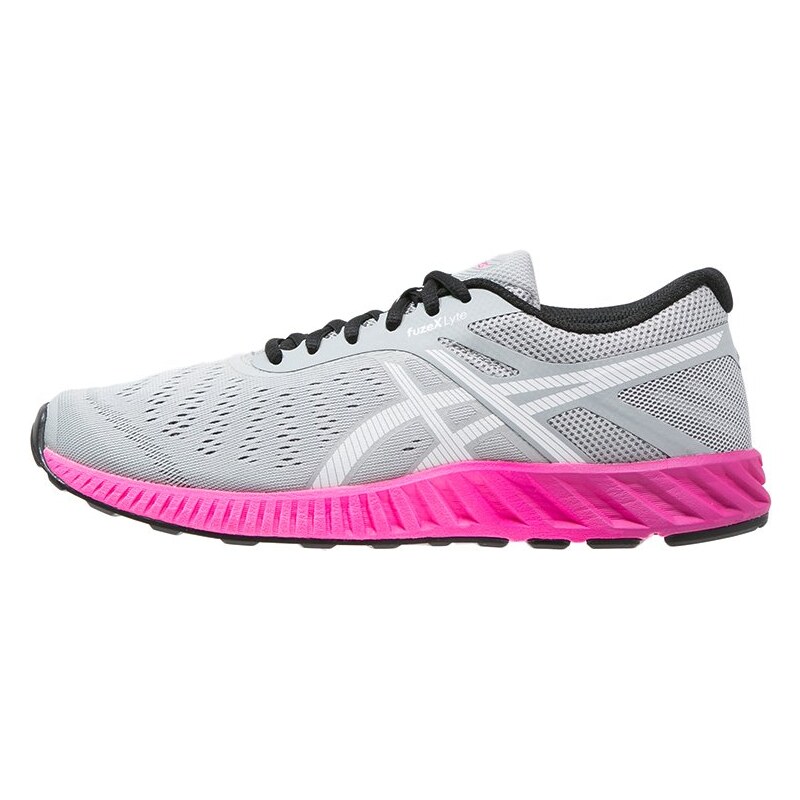 ASICS FUZEX LYTE Chaussures de running neutres mid grey/white/pink glow