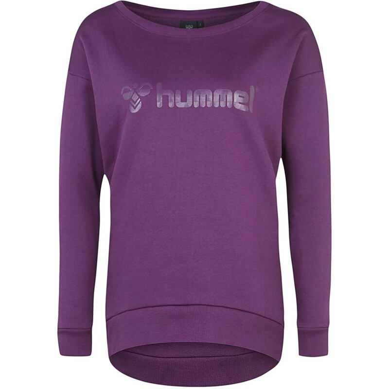 Hummel Sweatshirt purple pennant