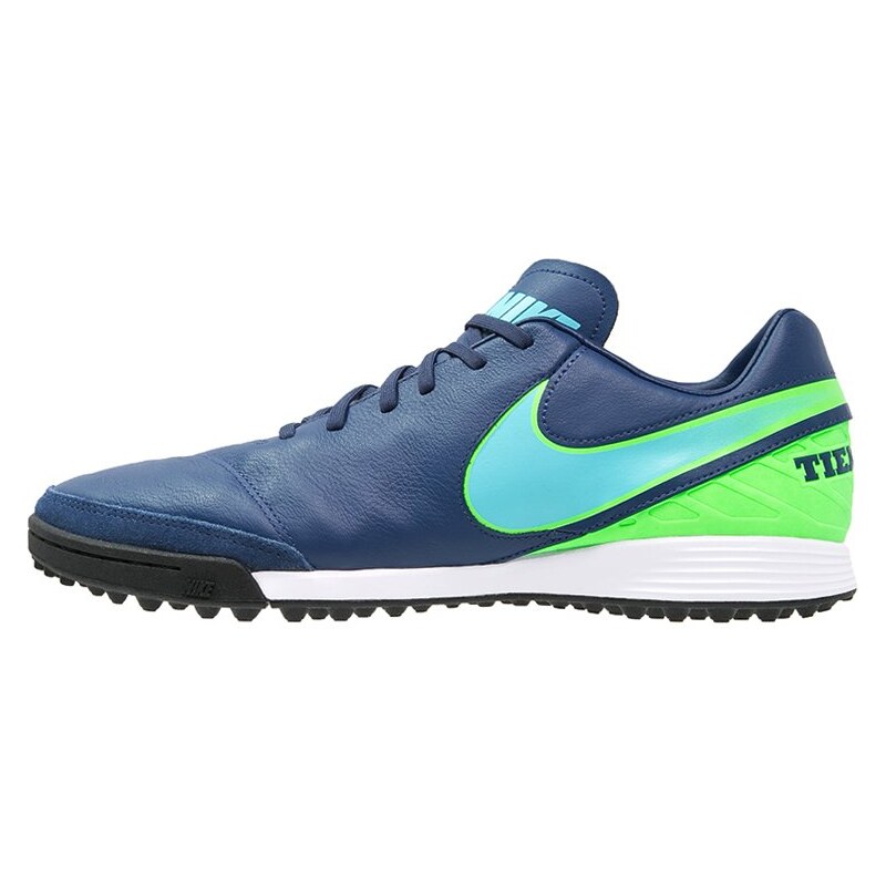 Nike Performance TIEMPOX MYSTIC V TF Chaussures de foot multicrampons coastal blue/polarized blue/rage green