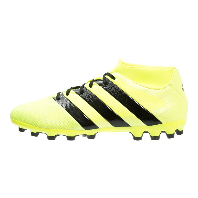 adidas Performance ACE 16.3 PRIMEMESH AG Chaussures de foot à crampons solar yellow/core black/silver metallic
