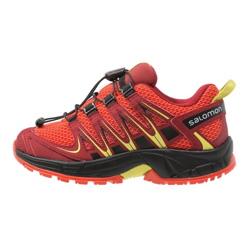 Salomon XA PRO 3D Chaussures de running tomato red/flea/gecko green