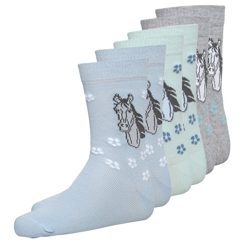 camano 6 PACK Chaussettes blue fog