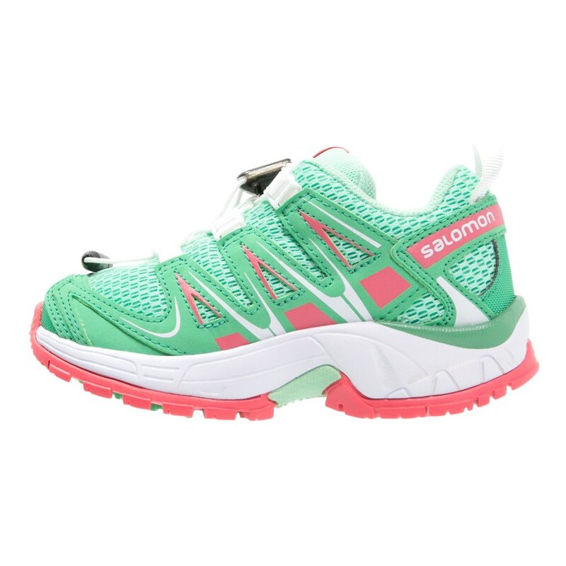 Salomon XA PRO 3D Chaussures de running lucite green/jade green/madder pink