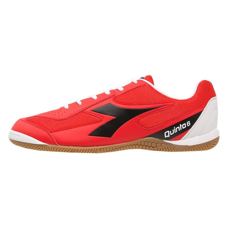 Diadora QUINTO6 ID Chaussures de foot en salle red/black/white
