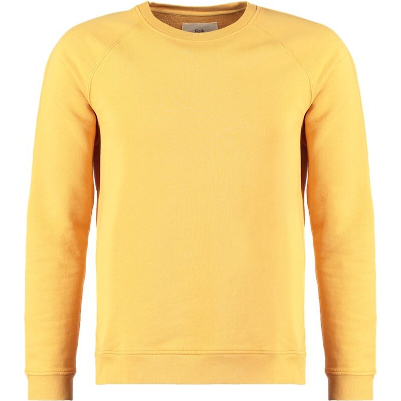 Folk Sweatshirt washed out amber