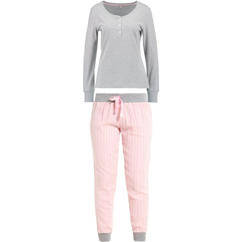 Anna Field Pyjama pink/grey/ivory