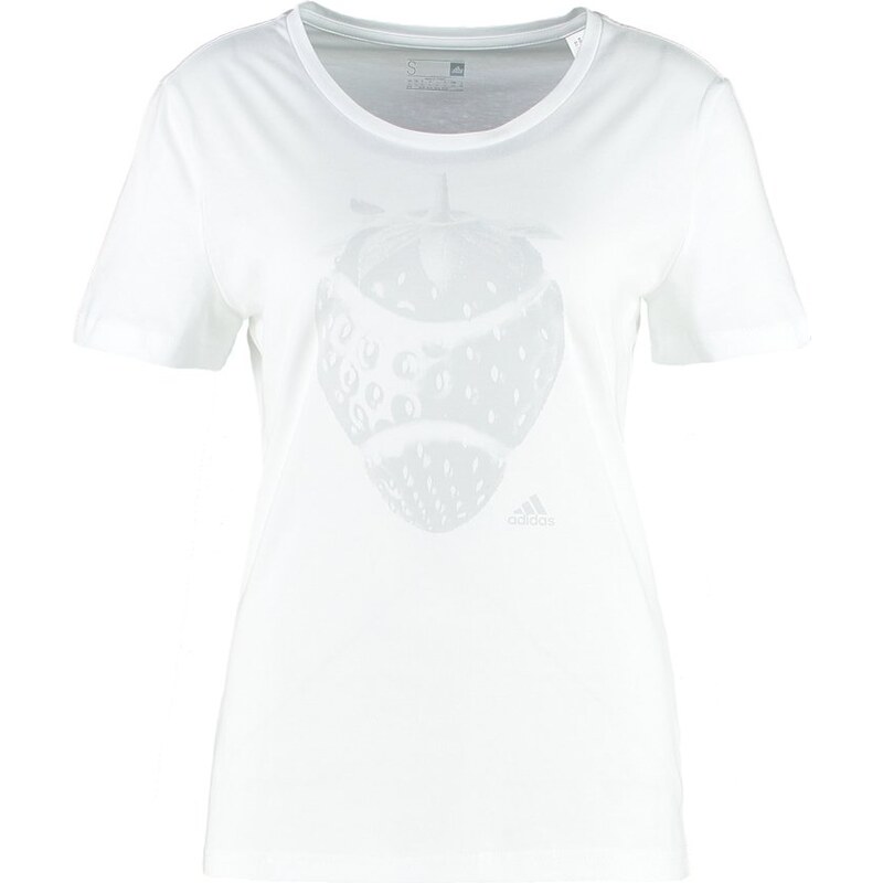 adidas Performance WIMBLEDON Tshirt imprimé white