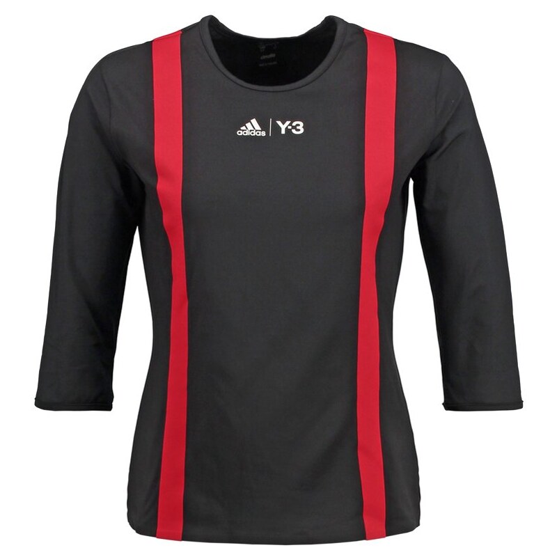 adidas Performance Tshirt de sport black/red