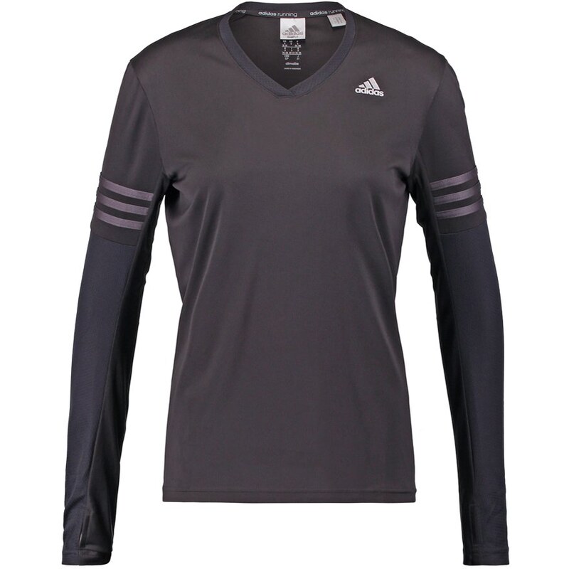 adidas Performance RESPONSE Tshirt de sport black/utility black