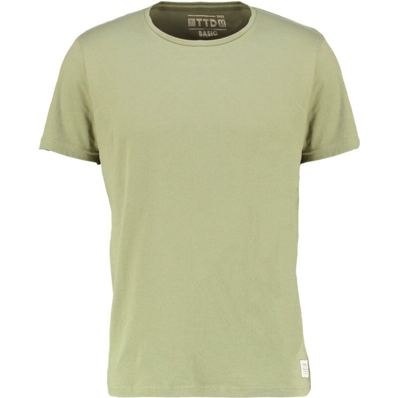 TOM TAILOR DENIM BASIC FIT Tshirt basique greyish green