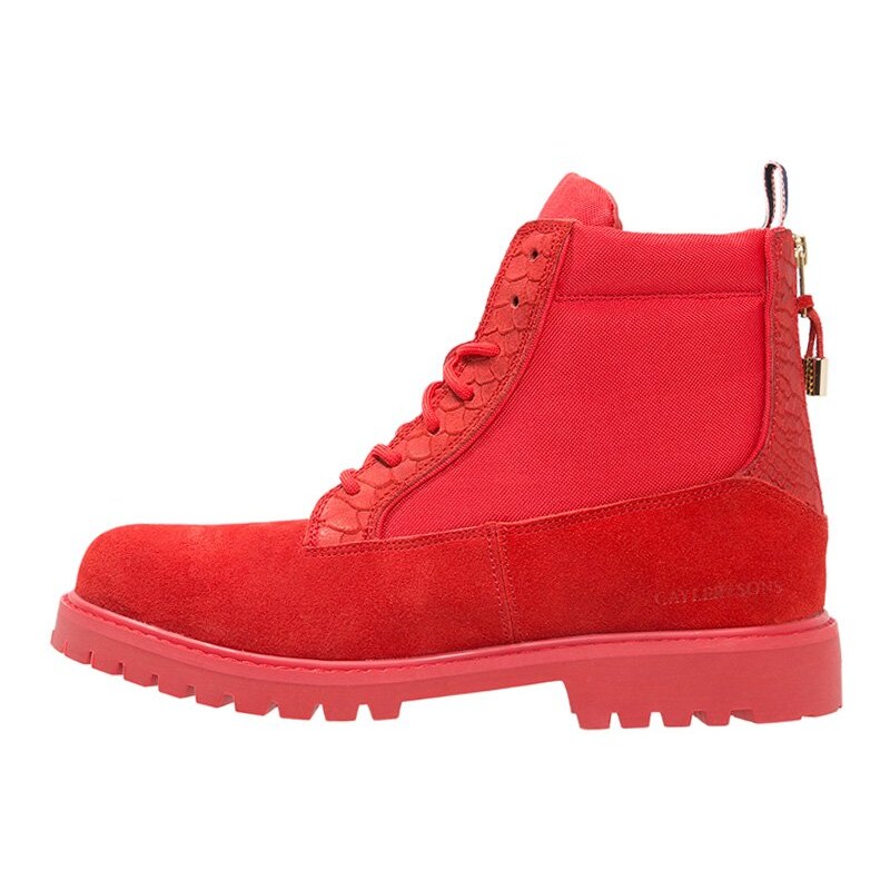Cayler & Sons HIBACHI Bottines à lacets red/gold