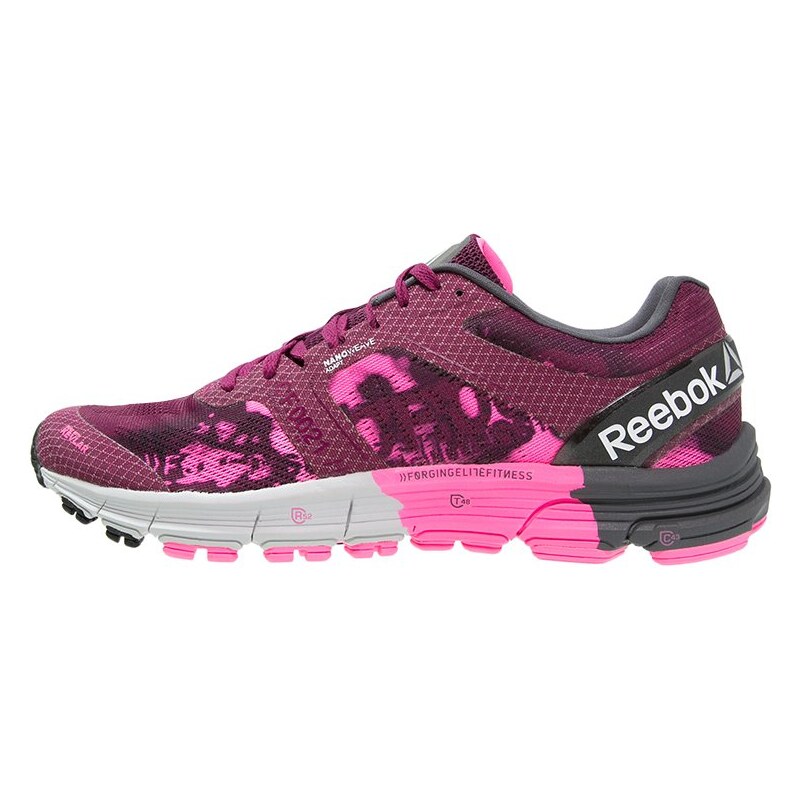 Reebok CROSSFIT ONE CUSHION 3.0 Chaussures de running neutres berry/pink/black/grey