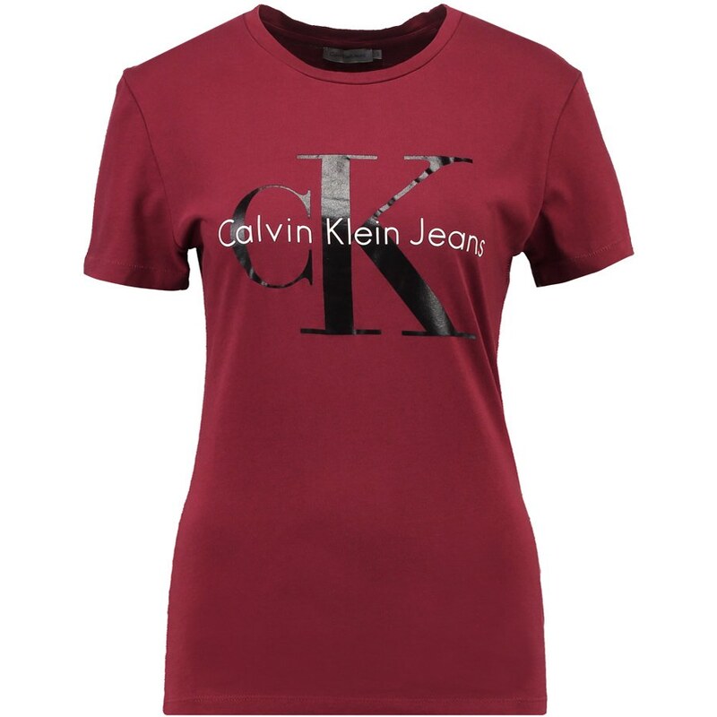 Calvin Klein Jeans Tshirt imprimé brown