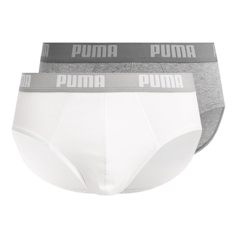 Puma 2 PACK Slip white/grey melange