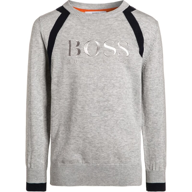 BOSS Kidswear Pullover gris clair chine