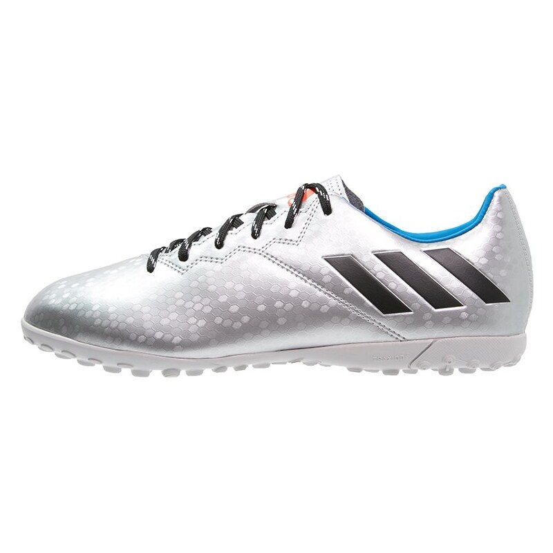 adidas Performance Chaussures de foot multicrampons silver metallic/core black/shock blue