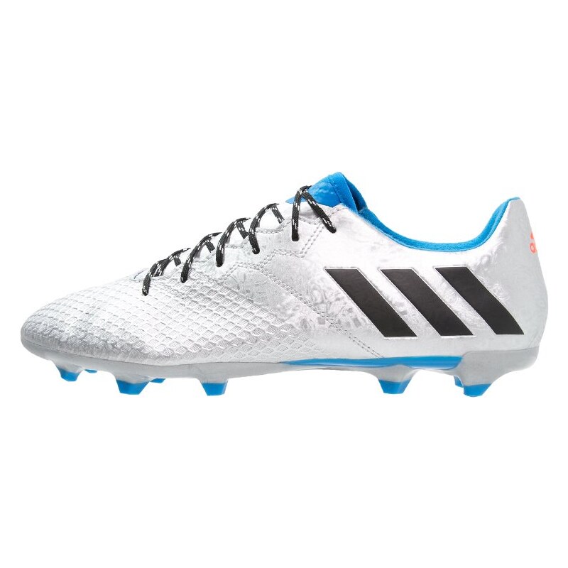 adidas Performance 16.3 FG Chaussures de foot à crampons silver metallic/core black/shock blue