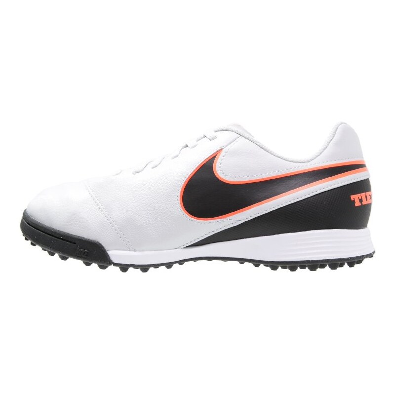 Nike Performance TIEMPO LEGEND VI TF Chaussures de foot multicrampons pure platinum/black/hyper orange