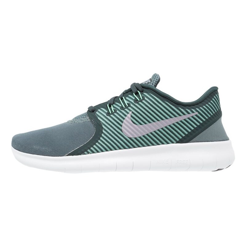 Nike Performance FREE RUN COMMUTER Chaussures de course neutres hasta/seaweed/green glow/offwhite