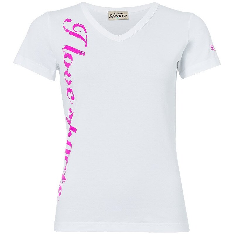 Global Striker Tshirt imprimé white/pink