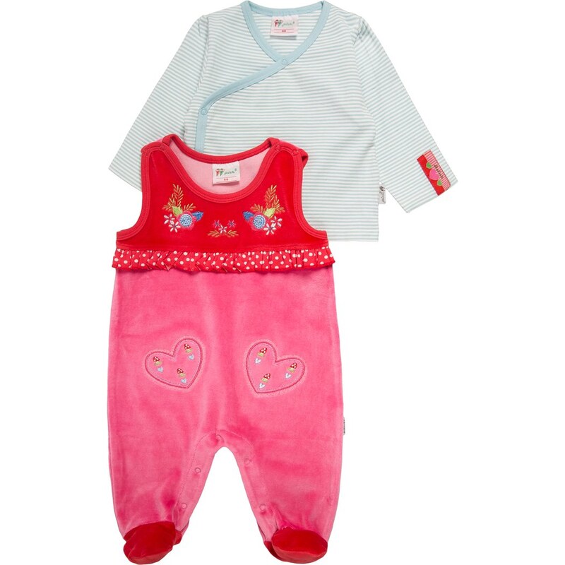 Gelati Kidswear SET Tshirt à manches longues rot/pink/multicolor