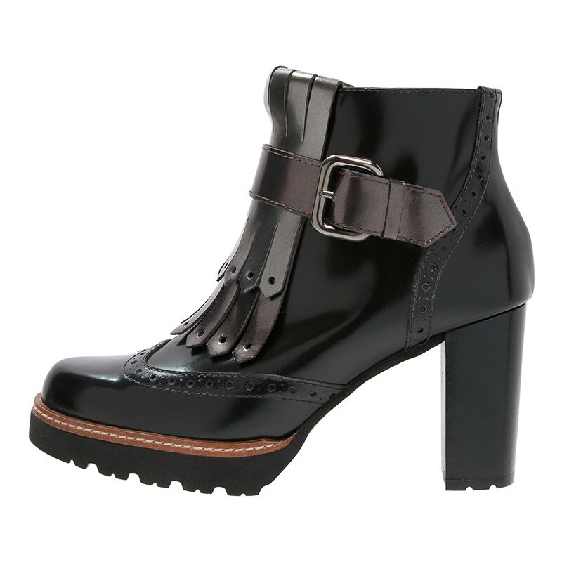 Gadea MAKE Boots à talons black/likid acero/brown