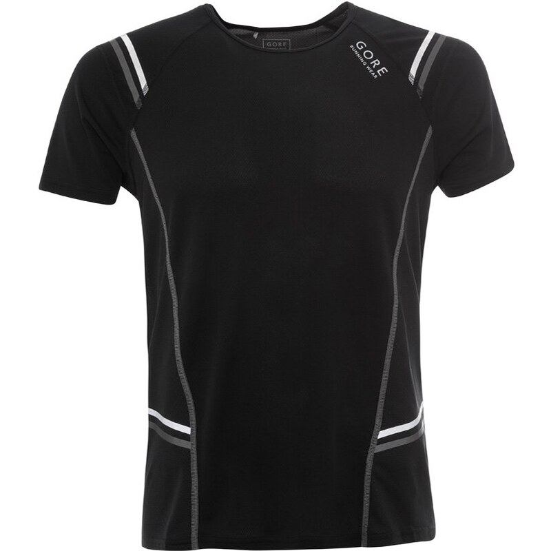 Gore Running Wear MYTHOS Tshirt de sport black/graphite grey